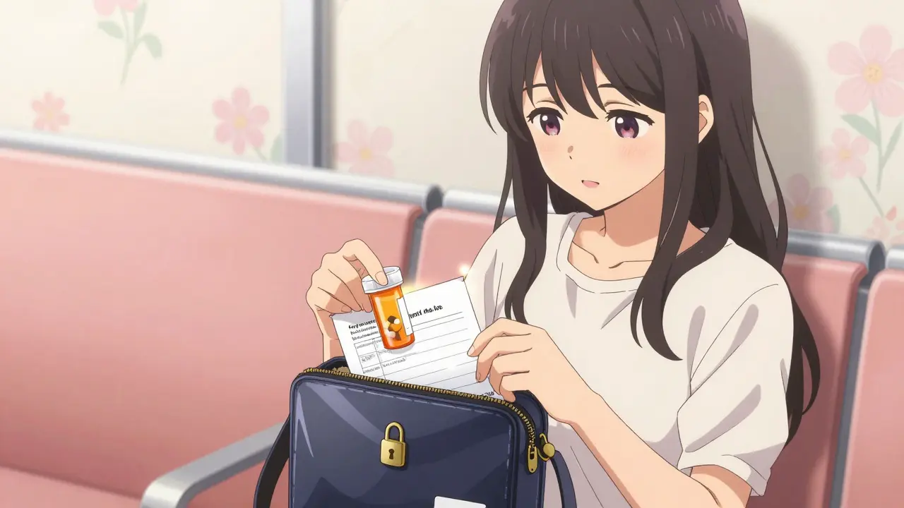 How to Protect Controlled Medications from Theft When Traveling