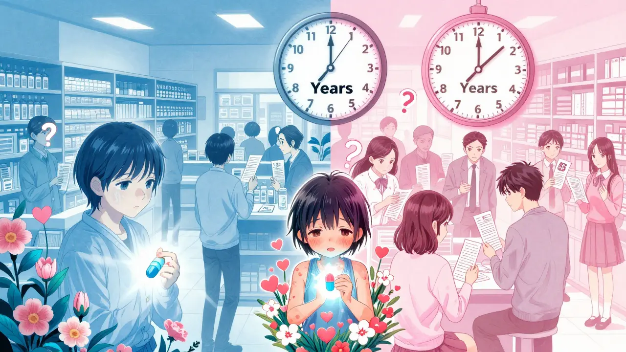 A child receives a rare disease drug while others struggle with high bills under a ticking clock.